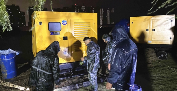 豫工技術(shù)員緊急支援 黑龍江五常水災(zāi)！